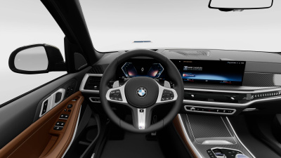 BMW X5 40d xDrive (pohľad do interiéru)