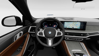 BMW X6 30d xDrive (pohľad do interiéru)