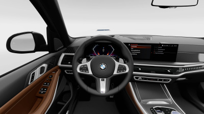 BMW X5 40d xDrive (pohľad do interiéru)