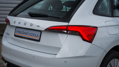 Škoda Scala 1.0 TSI Selection (pohľad do interiéru)
