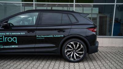 Škoda Elroq 85 Sportline (pohľad do interiéru)