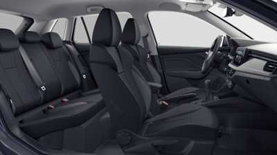Škoda Kamiq 1.0 TSI Extra (pohľad do interiéru)
