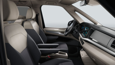 VW Multivan Life Bulli Long 2.0 TDI (pohľad do interiéru)