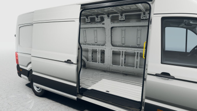 VW Crafter L4H3 35 2.0 TDI (pohľad do interiéru)