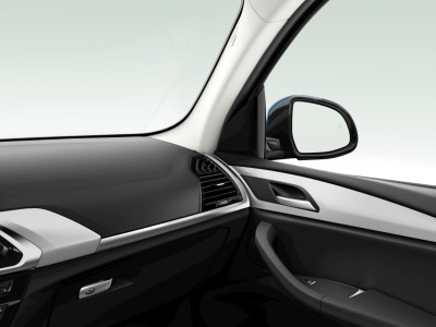 BMW X3 20i xDrive (pohľad do interiéru)