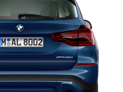 BMW X3 20i xDrive (pohľad do interiéru)
