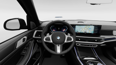 BMW X7 40d xDrive (pohľad do interiéru)