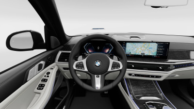 BMW X7 40d xDrive (pohľad do interiéru)