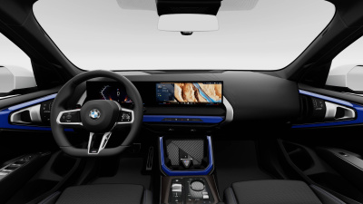 BMW X3 40d xDrive (pohľad do interiéru)