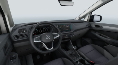 VW Caddy Basis 2.0 TDI N1 (pohľad do interiéru)