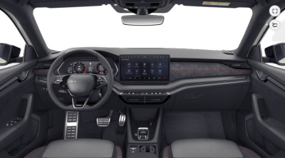 Škoda Octavia 2.0 TSI RS (pohľad spredu)