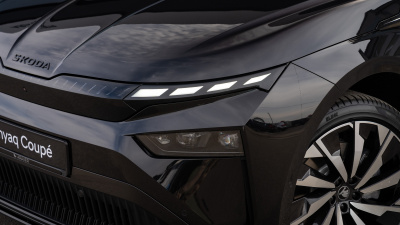 Škoda Enyaq Coupé 85x Sportline 4x4 (pohľad spredu)
