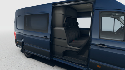 VW Crafter Plus L4H3 35 2.0 BiTDI (pohľad do interiéru)