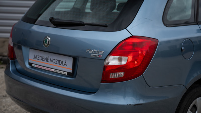 Škoda Fabia Combi 1.2 TSI (pohľad do interiéru)