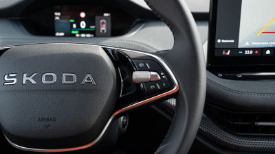 Škoda Elroq 60 Essence (pohľad do interiéru)