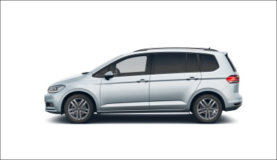 VW Touran 1.5 TSI Limited (pohľad zboku)