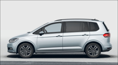 VW Touran 1.5 TSI Limited (pohľad zboku)