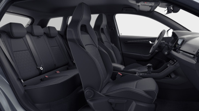 Karoq 1.5 TSI Sportline (pohľad do interiéru)