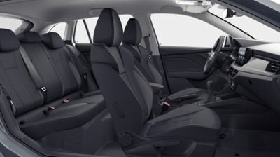 Škoda Scala 1.0 TSI Selection (pohľad do interiéru)
