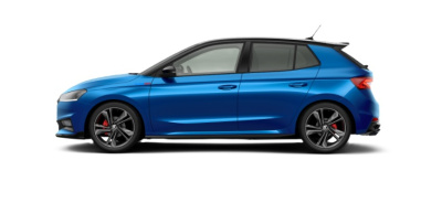 Škoda Fabia 130 1.5 TSI  (pohľad zboku)