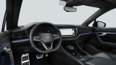 VW Touareg 3.0 TDI R-Line Final Edition (pohľad do interiéru)