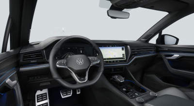 VW Touareg 3.0 TDI R-Line Final Edition (pohľad do interiéru)
