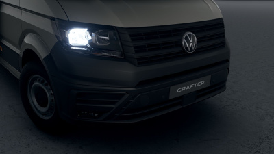 VW Crafter Basis L3H3 30 2.0 TDI (pohľad do interiéru)