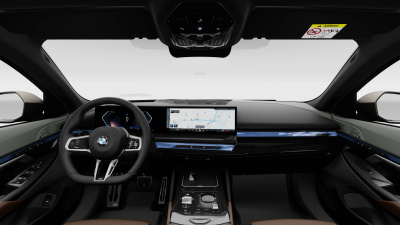 BMW 540d xDrive Touring (pohľad do interiéru)