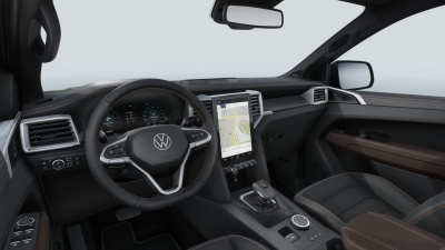 VW Amarok 3.0 TDI PanAmericana 4x4 N1 (pohľad do interiéru)