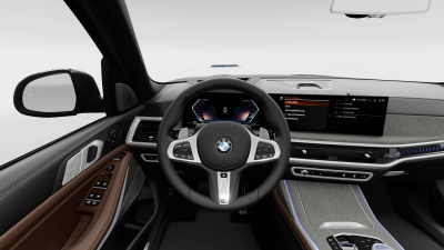 BMW X7 40d xDrive (pohľad do interiéru)