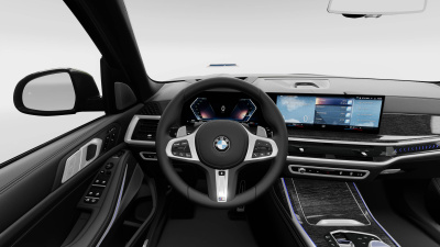 BMW X7 40d xDrive (pohľad do interiéru)