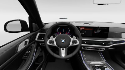 BMW X7 40d xDrive (pohľad do interiéru)
