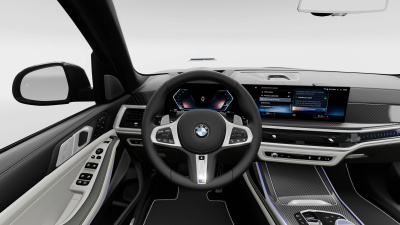 BMW X7 40d xDrive (pohľad do interiéru)