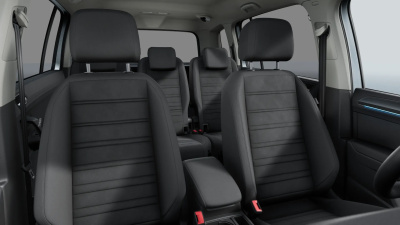 VW Touran 1.5 TSI Limited (pohľad do interiéru)