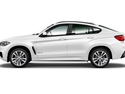 BMW X6 40d xDrive (pohľad zozadu)