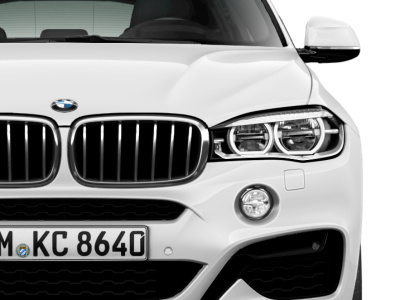 BMW X6 40d xDrive (pohľad do interiéru)
