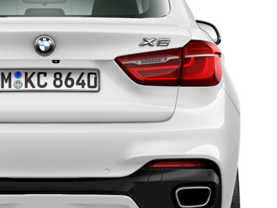BMW X6 40d xDrive (pohľad do interiéru)
