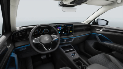 VW Tiguan 1.5 eTSI Limited (pohľad do interiéru)