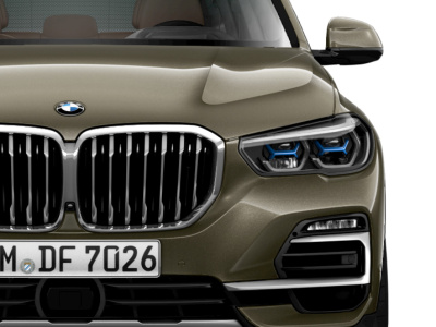BMW X5 40i xDrive (pohľad do interiéru)