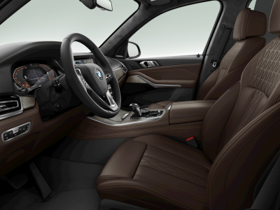 BMW X5 40i xDrive (pohľad do interiéru)