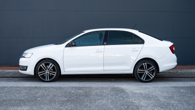 Škoda Rapid  1.2 TSI  (pohľad zozadu)