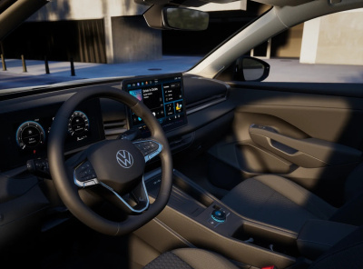 VW T-Roc 1.5 eTSI Life (pohľad do interiéru)