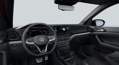 VW T-Cross 1.5 TSI R-Line Limited (pohľad do interiéru)