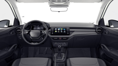 Škoda Fabia 1.0 MPI Selection (pohľad spredu)