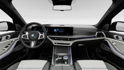 BMW X5 40d xDrive (pohľad do interiéru)