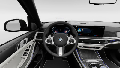 BMW X5 40d xDrive (pohľad do interiéru)