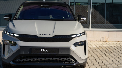 Škoda Elroq 85 Sportline 4x4 (pohľad spredu)