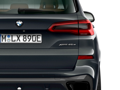 BMW X5 45e xDrive (pohľad do interiéru)