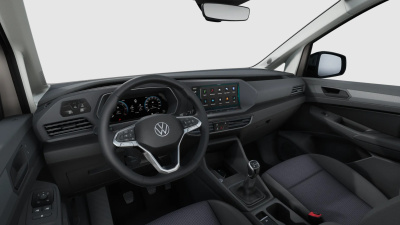 VW Caddy Basis 2.0 TDI N1 (pohľad do interiéru)