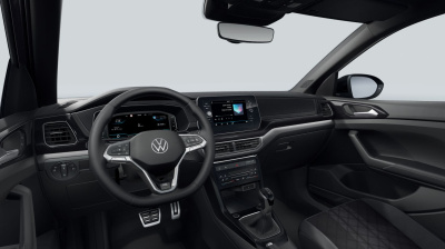 VW T-Cross 1.5 TSI R-Line Limited (pohľad do interiéru)